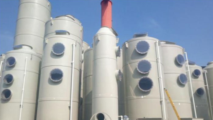 噴淋塔的工作原理是什么呢？